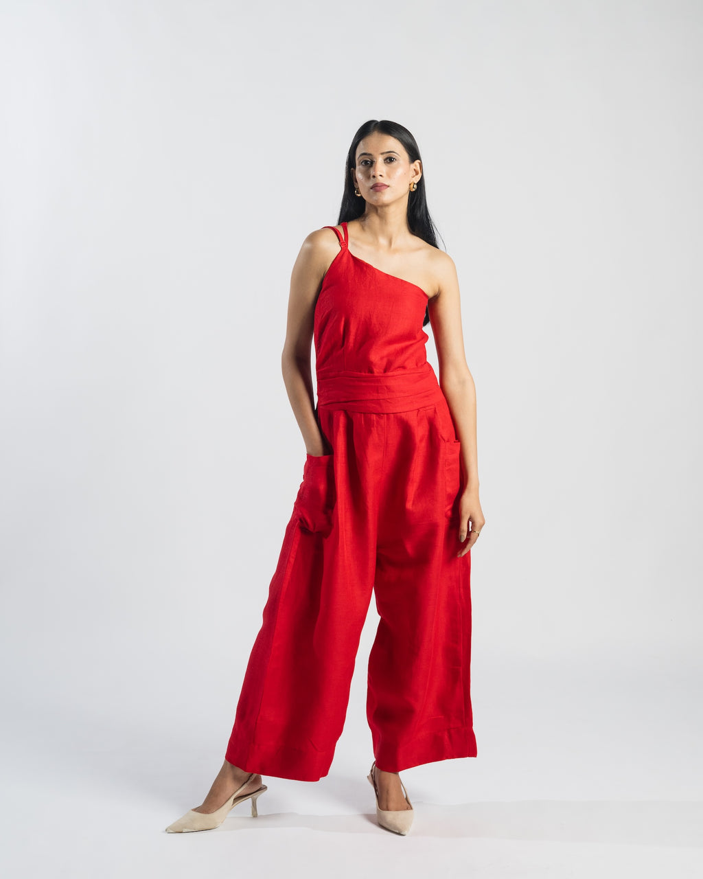 Roselle Linen Jumpsuit