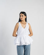 Cascade Peplum top