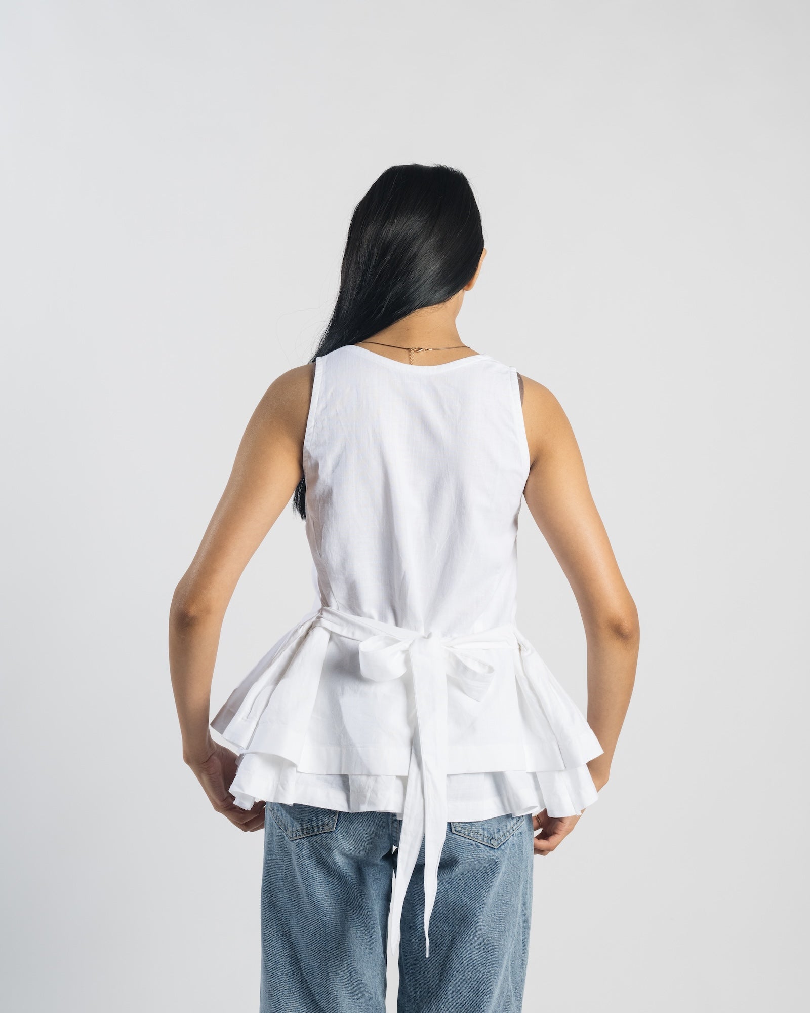 Cascade Peplum top