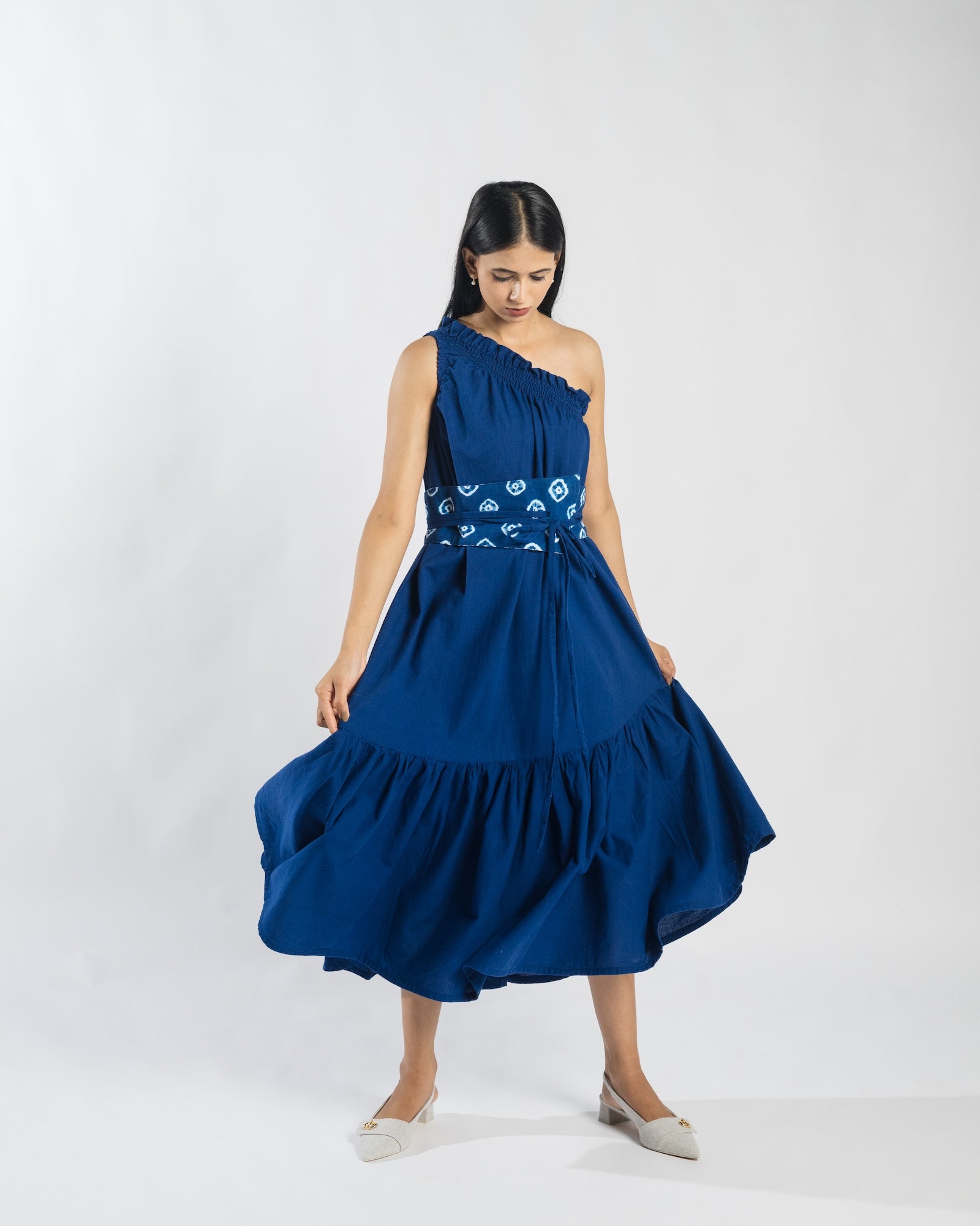 Zaffre Midi Dress