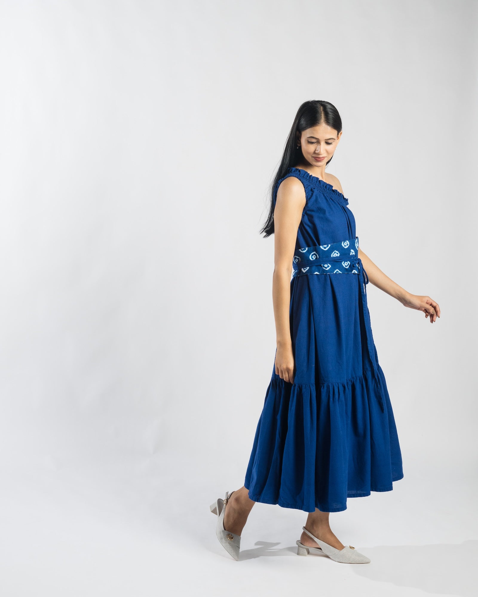 Zaffre Midi Dress