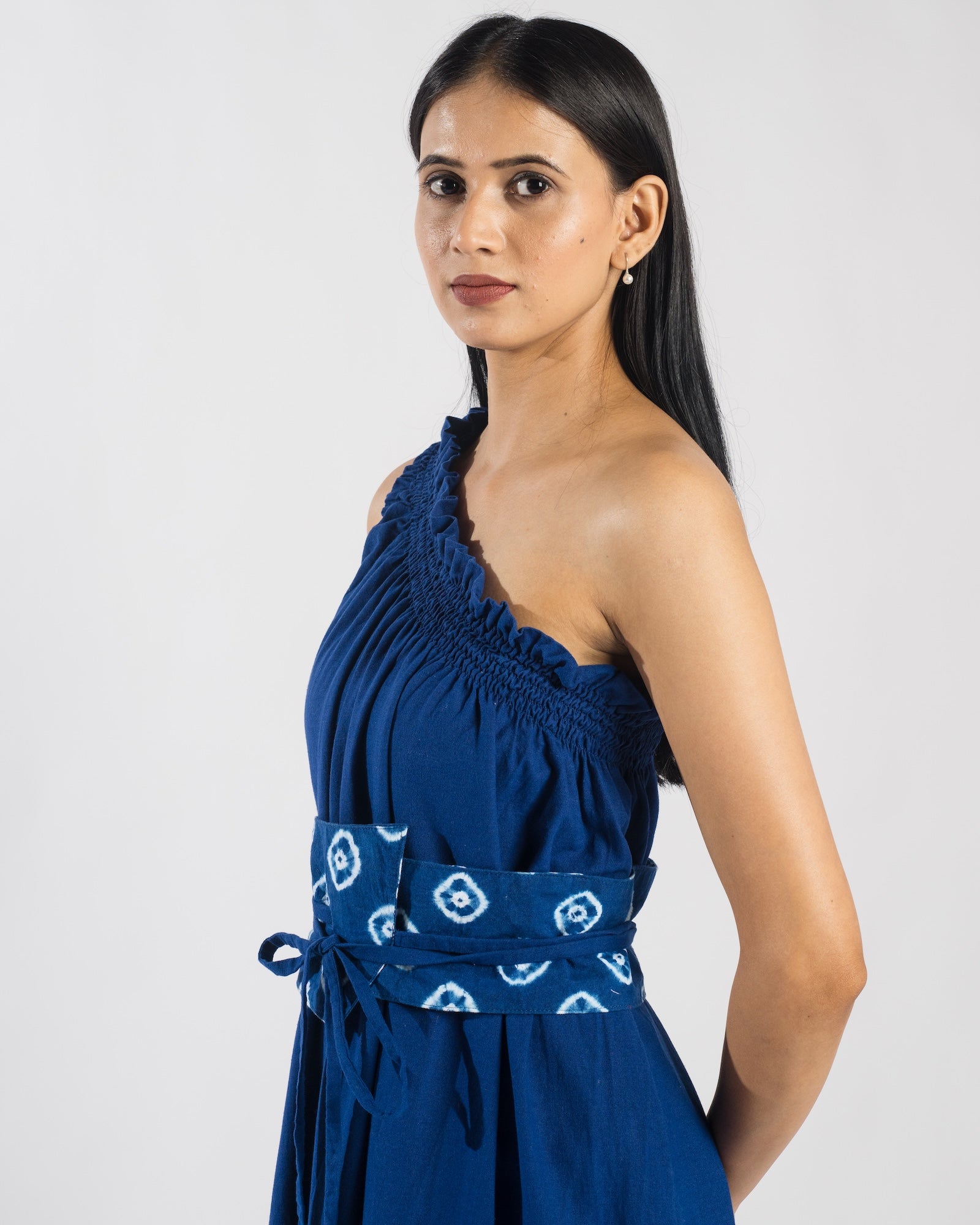 Zaffre Midi Dress