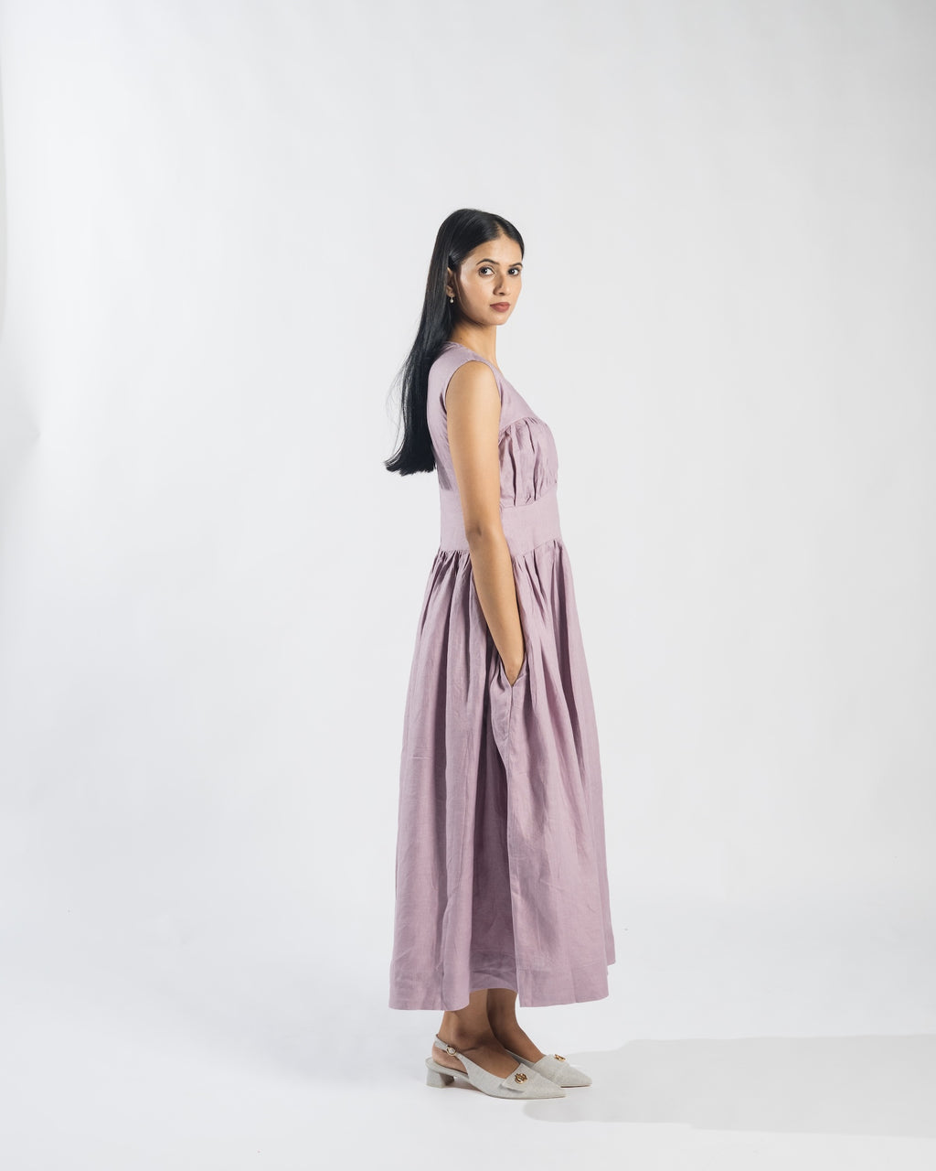Wisteria Ankle length Dress